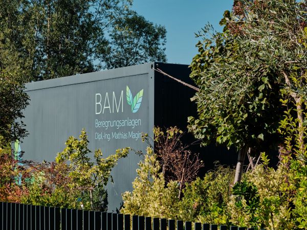 Geschäftsgebäude von BAM – Beregnungsanlagen